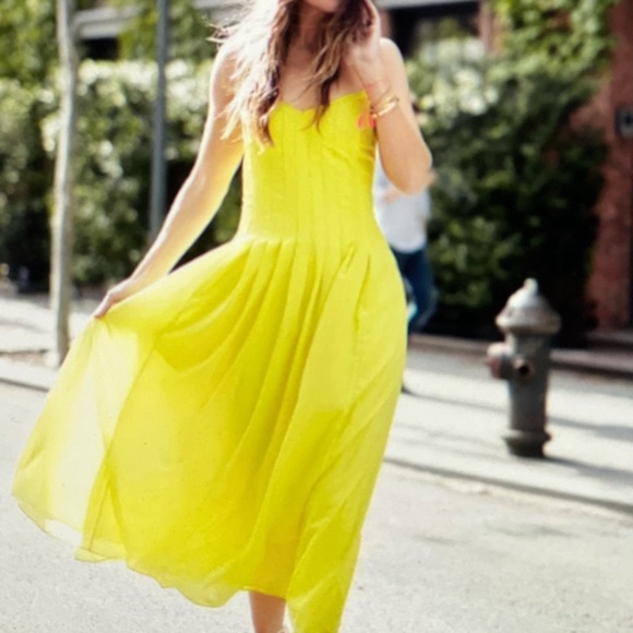 Banana Republic Yellow Dress🌼 - Picture 7 of 7
